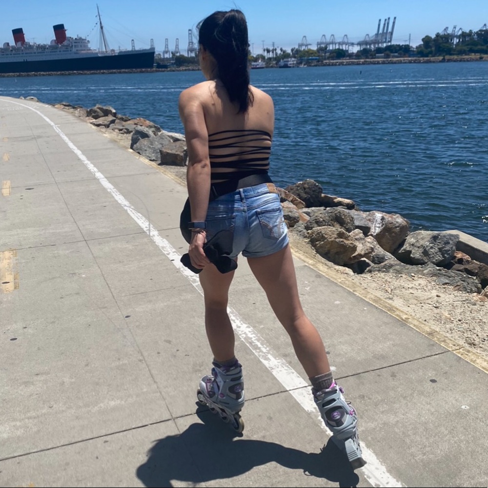 FOREVER 21 F21 BACKLESS ONE PIECE SWIMSUIT